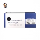 Картридж NetProduct (N-CF211A) для HP CLJ Pro 200 M251/MFPM276, Canon №731 №131A, C, 1,8K