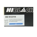 Картридж Hi-Black (HB-W2211X) для HP CLJ Pro M255dw/MFP M282nw/M283fdn, C, 2,45K