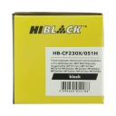 Тонер-картридж Hi-Black (HB-CF230X/051H) для HP LJ Pro M203/MFP M227/LBP162dw/MF 264dw/267dw, 4K