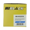 Картридж Hi-Black (HB-W2211X) для HP CLJ Pro M255dw/MFP M282nw/M283fdn, C, 2,45K