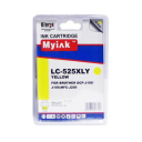 Картридж для Brother MFC-J200/DCP-J100/J105 (LC525XLY) желт (16,6ml, Dye) MyInk