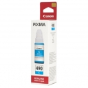 Чернила Canon GI-490C для PIXMA G1400/2400/3400 (0664C001) голубой (70мл) (o)