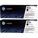 Картридж лазерный HP 83A CF283AF черный двойная упак. (3000стр.) для HP LJ Pro M125nw/M127fw (O)
