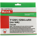 Картриджи (БЕЗ ЧЕРНИЛ) ПЗК (T1291-1294) для Epson St SX525/620/B42/BX525/625/635/925/935/WF7, автосброс, 4 шт MyInk