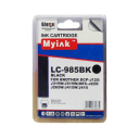 Картридж для Brother DCP-125/315W/515W/MFC-265W/410/415W (LC39/985BK)  ч (12 ml, Dye) MyInk