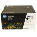 Картридж лазерный HP 504X CE250XD черный двойная упак. (21000стр.) для HP CLJ CP3525/CM3530 (O)