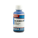 Чернила для HP (178/121/122/650/655/901/920/ GT51/ GT52/ GT53) CB318/CB323 (100мл,cyan, Dye) HI-C204-B Gloria™ MyInk
