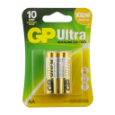 Батарея GP Ultra Alkaline 15AU LR6 AA (2шт)