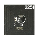 Чип к-жа (TK- 590C) Kyocera FS-C5250/2026/2126 (5K) cyan  UNItech(Apex)