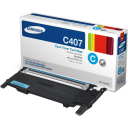 Картридж Samsung для CLP-320/320N/325/CLX-3185/3185N/FN(О) CLT-C407S/SEE,голубой