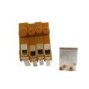 Перезаправляемые картриджи HP 178 (БЕЗ ГАРАНТИИ) для HP Photosmart 5510 / 5515 / 6510 / B010B / B110A / B110B / B210B / PLUS B210A, DJ 3070A,  комплект 4 шт IST с чипами