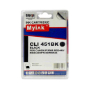 Картридж для Canon CLI-451XLBK PIXMA iP7240/MG6340/5440/7140 ч (12ml, Dye) MyInk