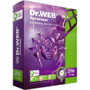 Dr.Web PRO Антивирус для Windows, коробка, 1 год 2ПК