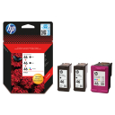 Картридж HP DJ 2020/2520 №46 (O) F6T40AE, BK(2 шт)/Tri-color (1 шт)