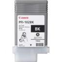 Картридж PFI-102BK Canon iPF500/ iPF600/iPF610/iPF700, 130мл (O) Black 0895B001