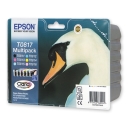 Картридж ( комплект ) Epson Stylus Photo R270/RX590/1410/T50 (O) T08174A/C13T11174A10, C,M,Y,BK,LM,LC