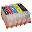 Перезаправляемые картриджи HP 178 (БЕЗ ГАРАНТИИ) для HP Photosmart 7510/B109a/B209a/C310b/C410c/C309g/C309c/C309n/Fax C309a комплект 5 шт IST с чипами